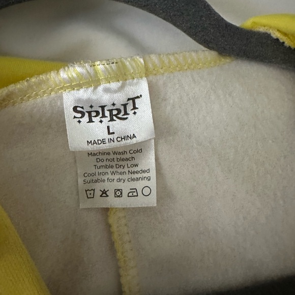 Kids SpongeBob Square Pants Hooded Jumpsuit -Size Large - Picture 4 of 7